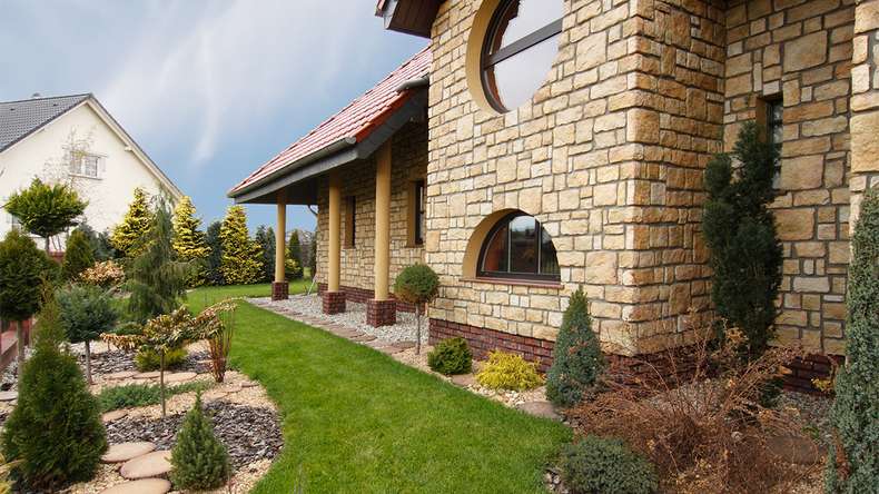 planeo StoneWall Solid stone slips - Onyx