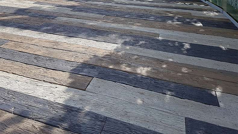 planeo Antica PureBoard solid decking - Nature Oak 3.6m textured