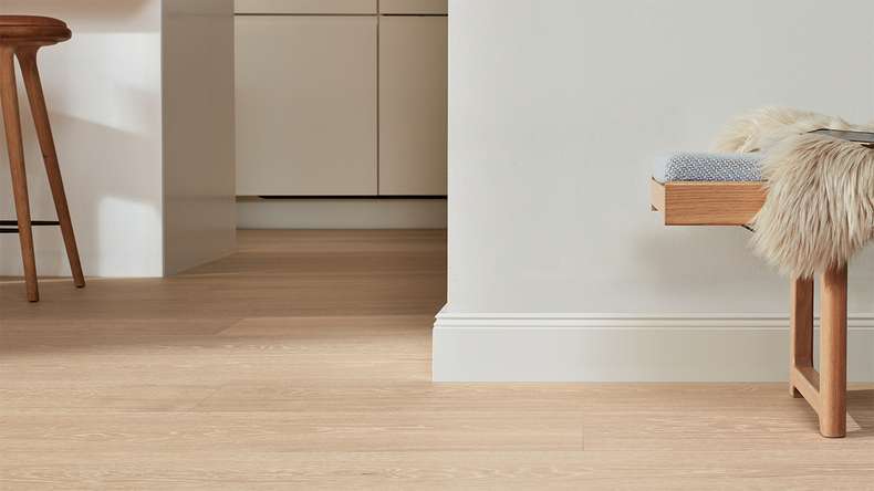 MEISTER Lindura wood flooring HD 400 - 08922 Oak natural champagne ultra matt lacquered 2200 x 270 x 11 mm (500214-2200270-08922)