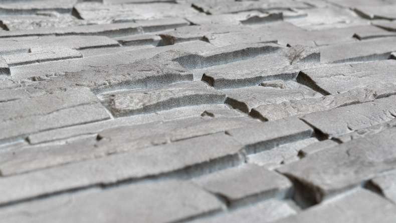 planeo stone-look facade panel - NoviStone Basalt 1054 x 334 mm