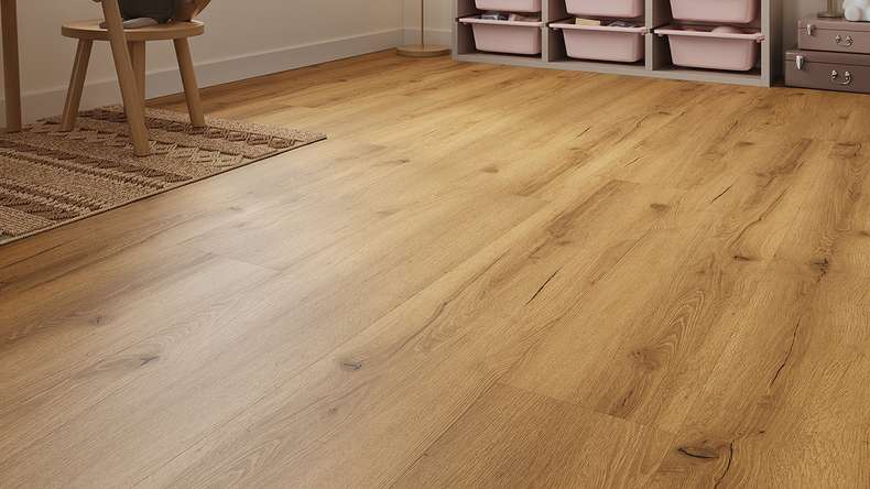 Lys&Land Rigid Klick Vinyl - Fjordline XL Oak Prime 1.83m long XL plank | integrated footfall sound insulation (SP183-10)