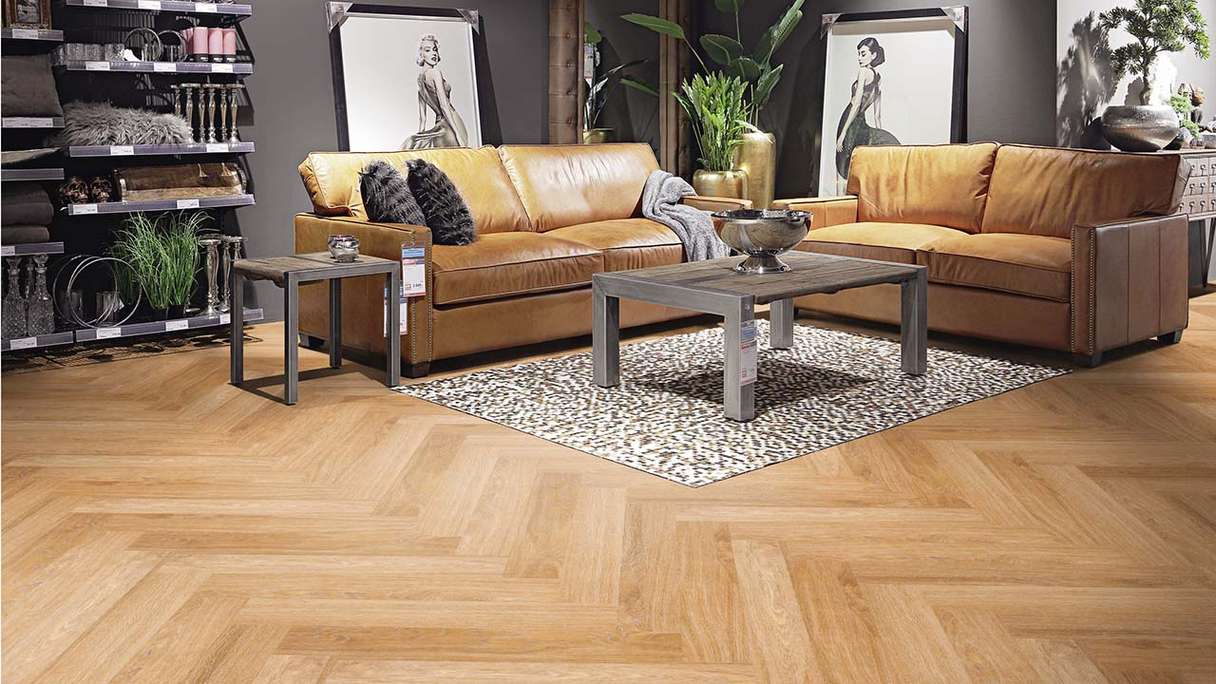Project Floors adhesive Vinyl - Herringbone PW 1633/HBL (PW1633HBL)