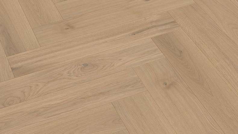 MEISTER Parquet Flooring - Longlife PS 500 Oak authentic cream (500007-0710142-09020)