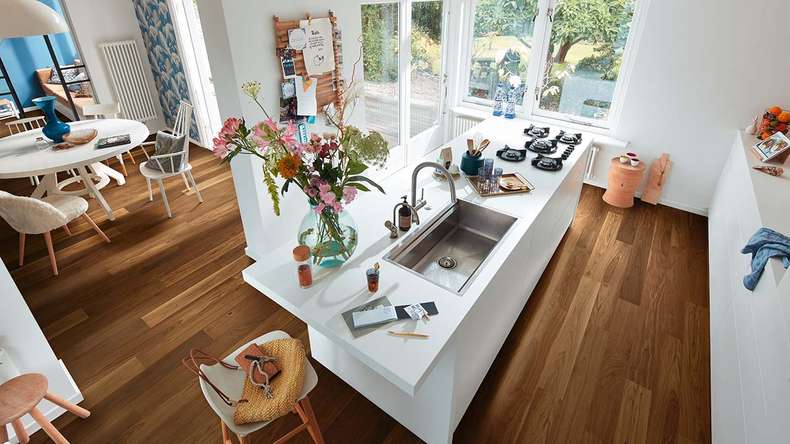 MEISTER Parquet Flooring - Longlife PS 300 American Walnut lively (500008-1187142-09009)