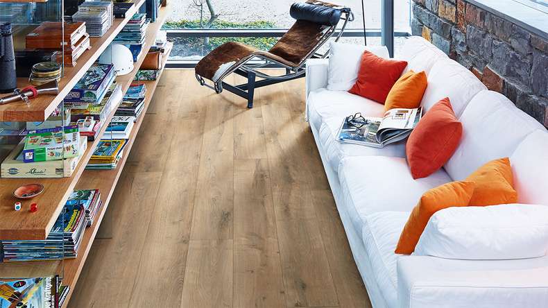 MEISTER Laminate - MeisterDesign LL 150 Cracked Oak Terra 06439 | Made in Germany (600007-2052220-06439)
