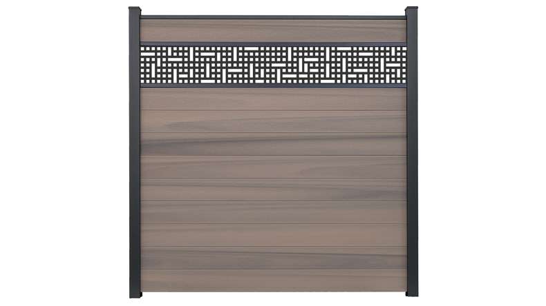 planeo Gardence Strong - BPC plug-in fence mesh bi-colour co-ex 180 x 180 cm
