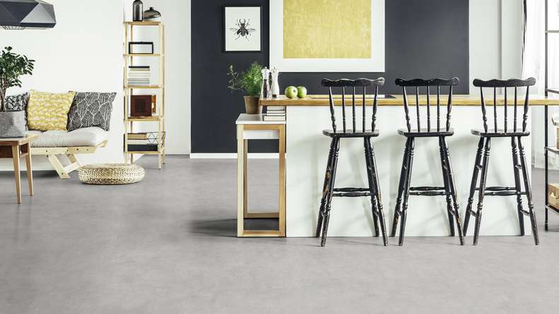Gerflor CV flooring - BOOSTER SHADE LIGHT GREY - 2316