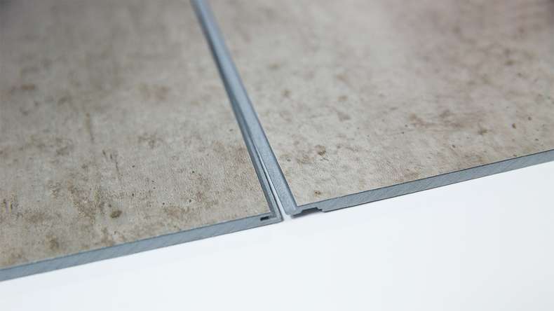 planeo StrongWall - Wall panelling plastic Dark Cement 65 x 37.5 cm