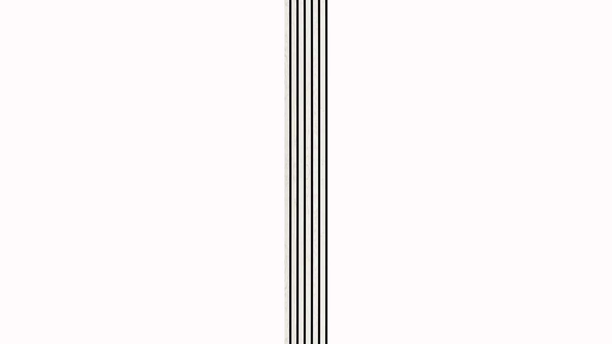 Skaben acoustic panels SilentWall Comfort - white oak - 250 x 30 cm