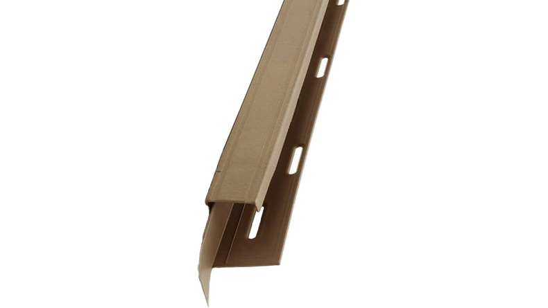 planeo facades Universal U-profile 2-piece Desert Blend - 1850 x 50 x 50 mm