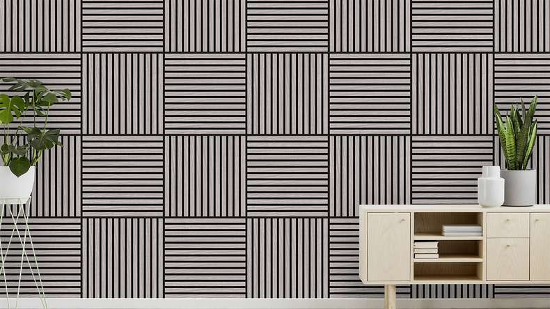 planeo acoustic panel - MixWall Timber Touch Velen Oak 52 x 52 cm | real wood veneer (PLMW-20011A)