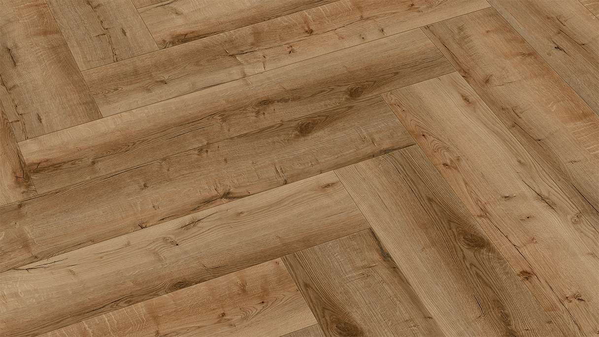 MEISTER design flooring rigid vinyl RS 500 - 20198 Brass band | synchronised embossing (400051-0730146-20198)