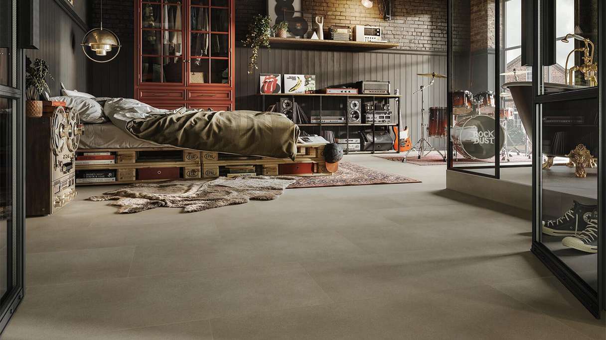 MEISTER design flooring Rigid Vinyl RB 500 S - 20210 Mellow gold | Impact sound insulation integrated (400049-0914457-20210)