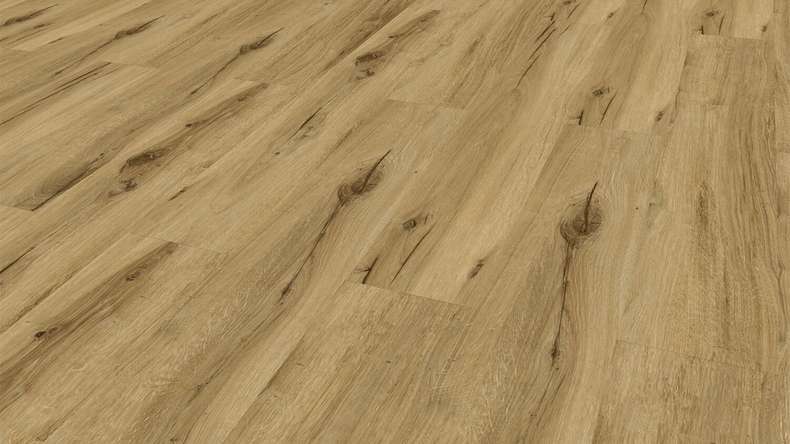 Gerflor Klick Vinyl - Senso Premium Rigid Acoustic Bambi fauve | Impact sound insulation integrated (40441629)