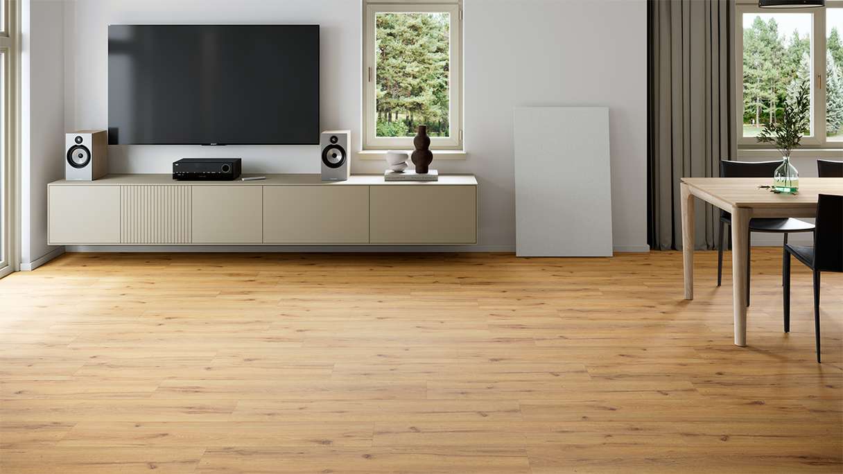 planeo Rigid Click Vinyl - Midtown Oak | Impact sound insulation integrated (DF-K-332-055)