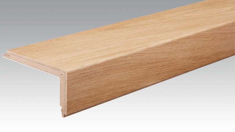 planeo Parquet stair nosing profile L-Profile - Harmonia Oak (PMTL-0009)