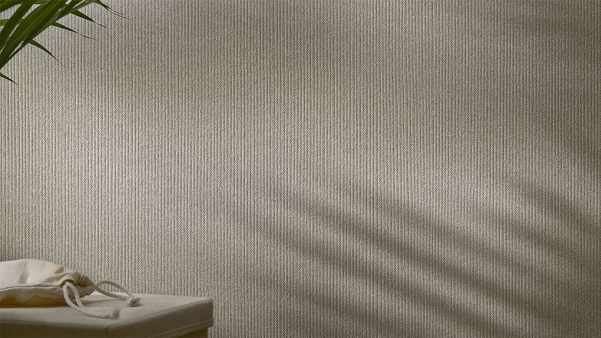 planeo wall cladding SPC - CeraRock Tile Stripes Tweed Sand 120 x 60 cm