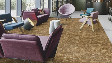 Forbo Allura Material 55 Adhesive Vinyl - Ochre Marble (636782DR5_con)