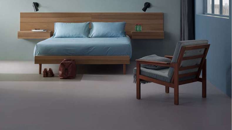 planeo click linoleum flooring Linoklick - Lilac - 333363