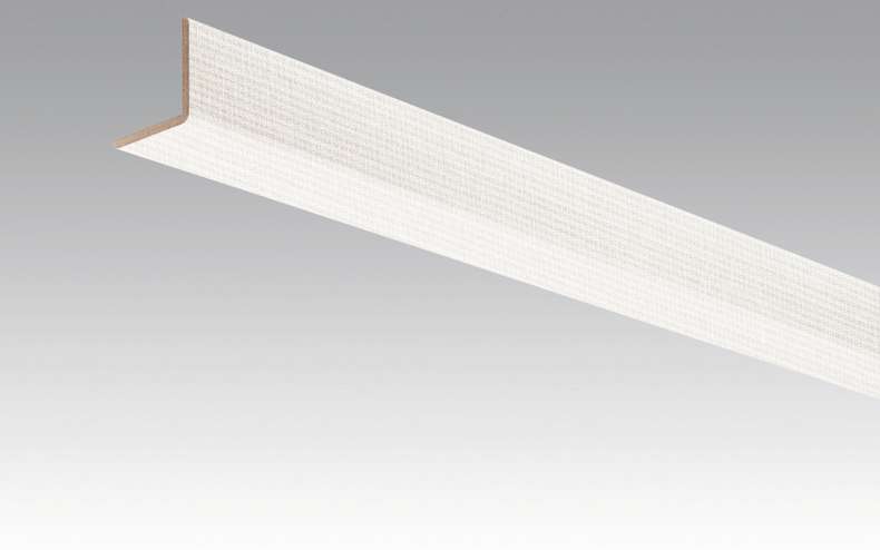 MEISTER Skirtings Angle skirtings stainless steel DF 063 - 2380 x 33 x 3.5 mm (200035-2380-00063)