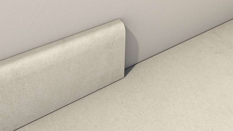 Gerflor Vinyl Skirting - Tavla Clear 10 x 60 x 2000mm (6086S200)