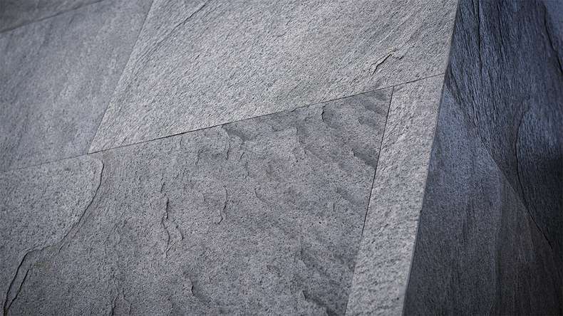 planeo EVOLITH Slate&Stone - Natural stone wall cladding Stellar Void 1220 x 610 mm