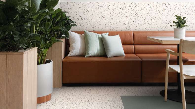 Gerflor adhesive vinyl - Creation 55 Confetti Cobalt