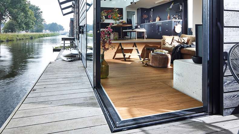 MEISTER Design flooring MeisterDesign. next DD 500 S - 06999 Golden Oak | Impact sound insulation integrated (400054-1287220-06999)