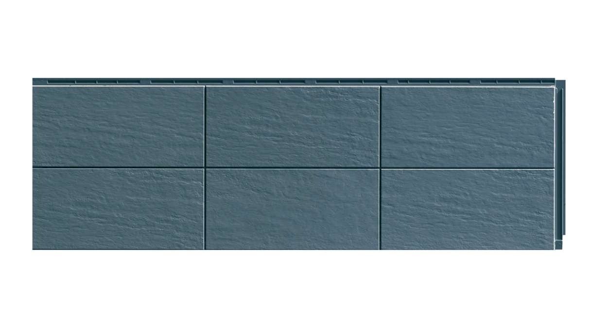 Zierer facade panel clay look Terra - 1115 x 359 mm anthracite made of GRP