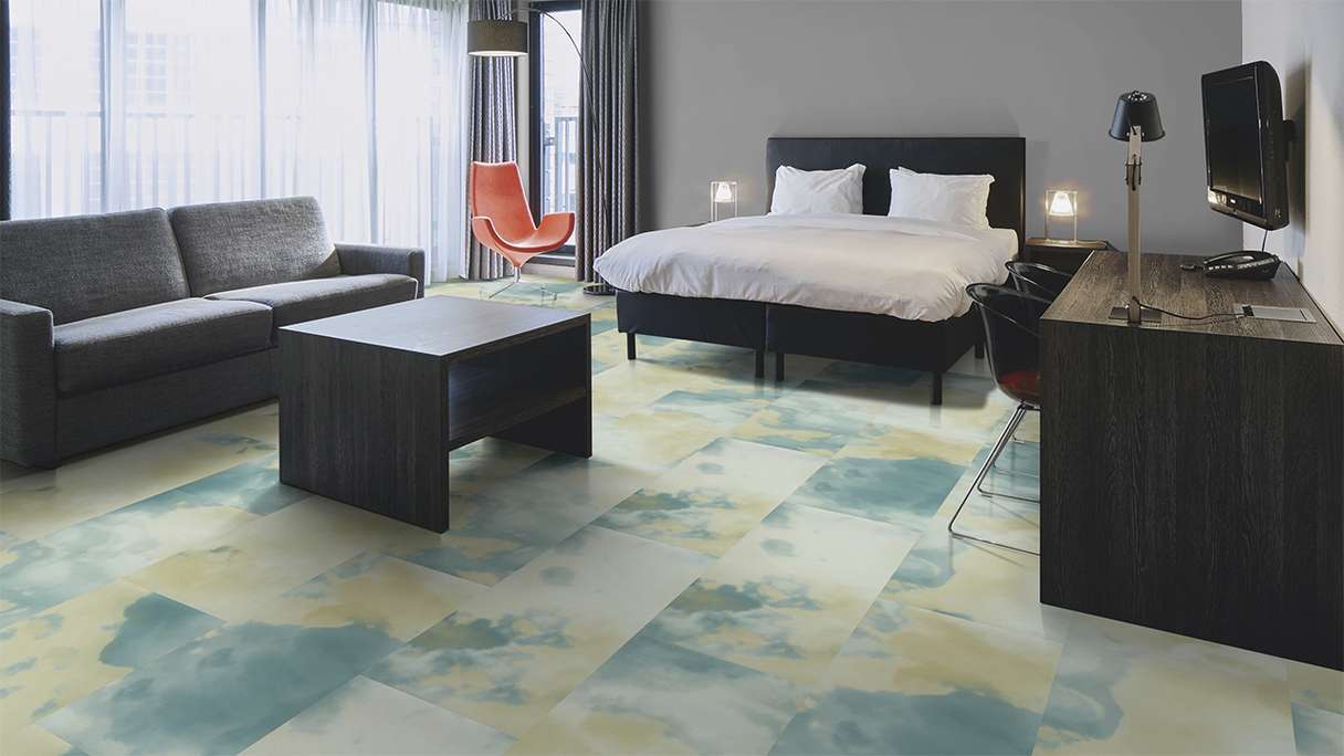 Forbo Allura Material 55 adhesive vinyl - Calming Sky (638741DR5_con)