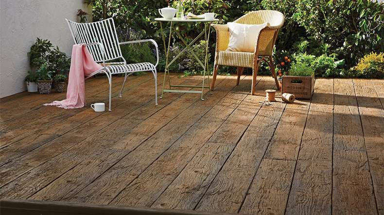planeo Antica PureBoard solid decking - Nature Oak 3.6m textured