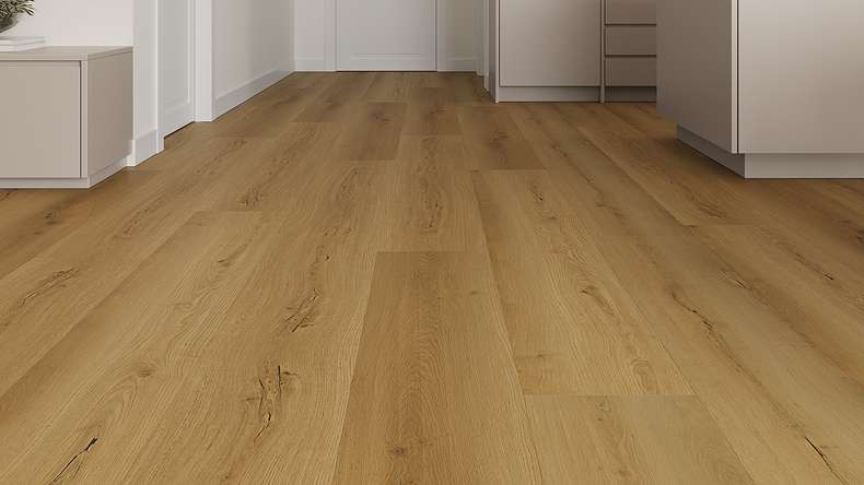 Lys&Land Rigid Klick Vinyl - Fjordline XL Oak Noblesse 1.83m long XL plank | integrated footfall sound insulation (SP183-08)