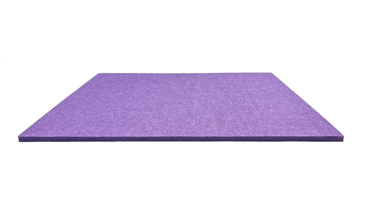 planeo acoustic felt panel - MixWall EcoColor Line Violet Grapes 52 x 52 cm (PLMW-10021A)