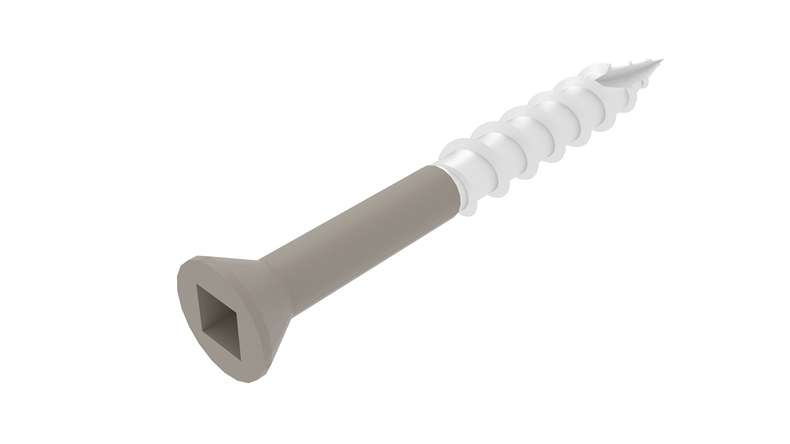 planeo coloured stainless steel screws – 5 x 50 mm, 100 pcs., including bit