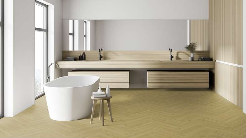 Gerflor CV flooring – PRIMETEX 2412 HERA HONEY