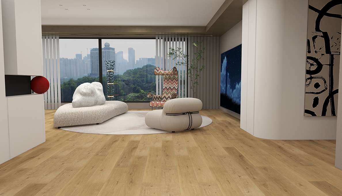 planeo Rigid Click Vinyl – SolutionX 2-in-1 Light Natural Oak