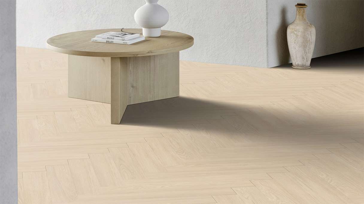 Gerflor adhesive vinyl - Virtuo 55 Glue Down HB Blomma cream | Authentic appearance (39201463)