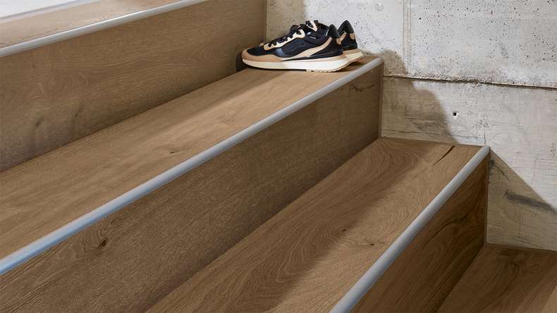 MEISTER Lindura wood flooring HD 400 - 08923 Oak authentic greige ultra matt lacquered 2200 x 270 x 11 mm (500214-2200270-08923)