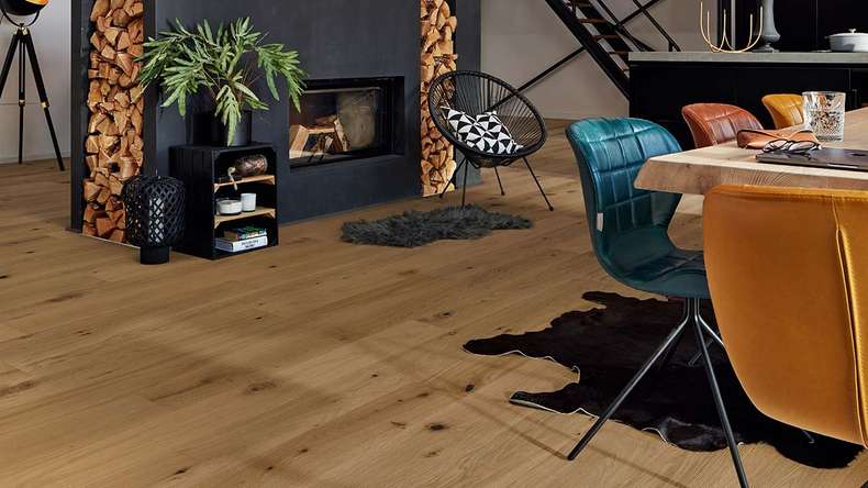 MEISTER Parquet Flooring - Longlife PD 400 Oak authentic gray (500005-2200180-09029)