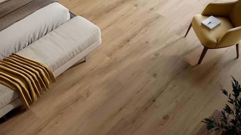planeo Rigid Klick Vinyl - HOMEtec Basic 30 IXPE Classic Oak | Impact sound insulation integrated (RP-E30-2)