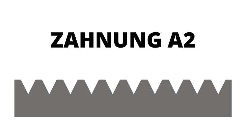 Prinz spatula serration A2 180mm