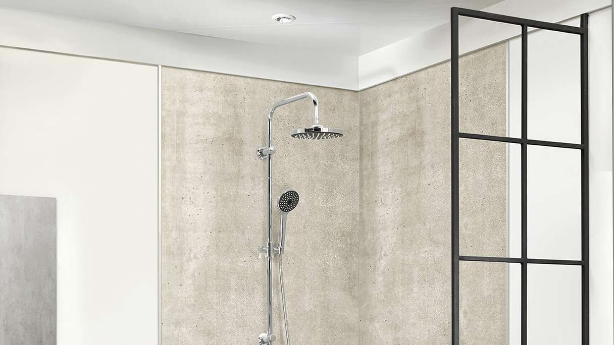 planeo StrongWall - Plastic wall panelling XL Medica 260 x 90 cm