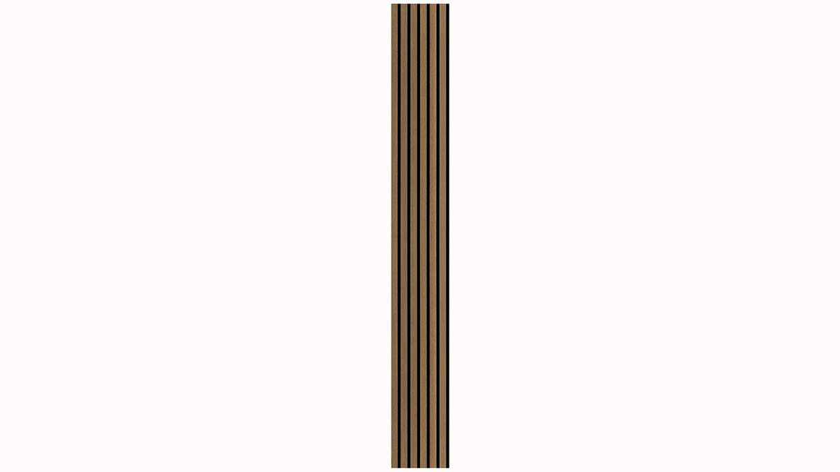 Skaben acoustic panels SilentWall Comfort Light - Rustic oak - 250 x 30 cm