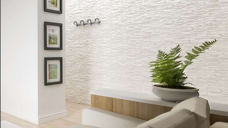 planeo StoneWall Solid brick slips - Mont Blanc