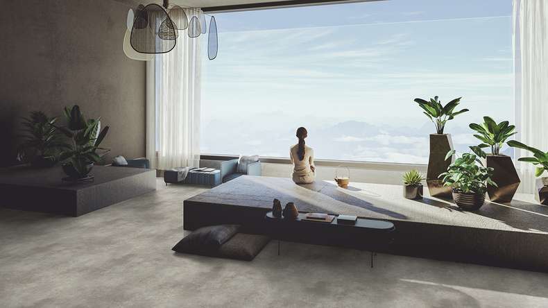 Gerflor CV flooring – TEXLINE Nature 2379 Leone Greystone