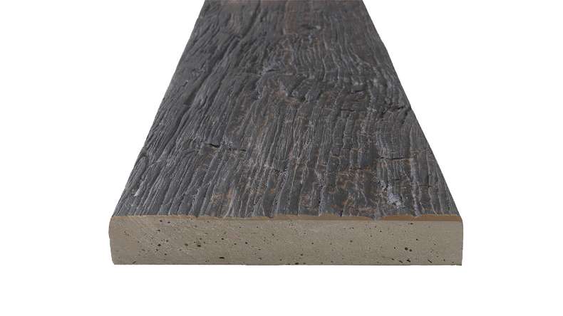planeo Antica PureBoard solid decking - Black Oak 3.6m textured
