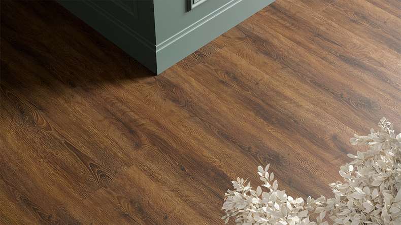 planeo Rigid click vinyl - GRANDline Chestnut Oak | Impact sound insulation integrated (NF-GL-854-N)