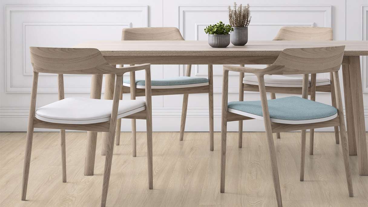 Gerflor click Vinyl - Virtuo 30 Rigid Acoustic EIR Blomma Light | integrated impact sound insulation (39131464)