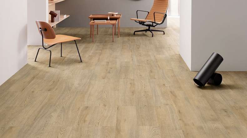 planeo self-adhesive vinyl – SilentIQ Wood 2-in-1 Lunessa | Integrated impact sound insulation (F-DW-SIQ-10035)