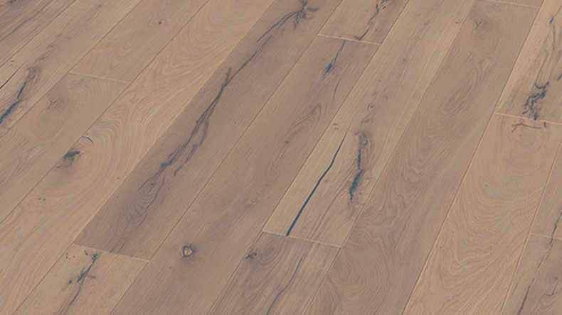 planeo Parquet Flooring - COUNTRY European light lively Oak markant (PU-000192)